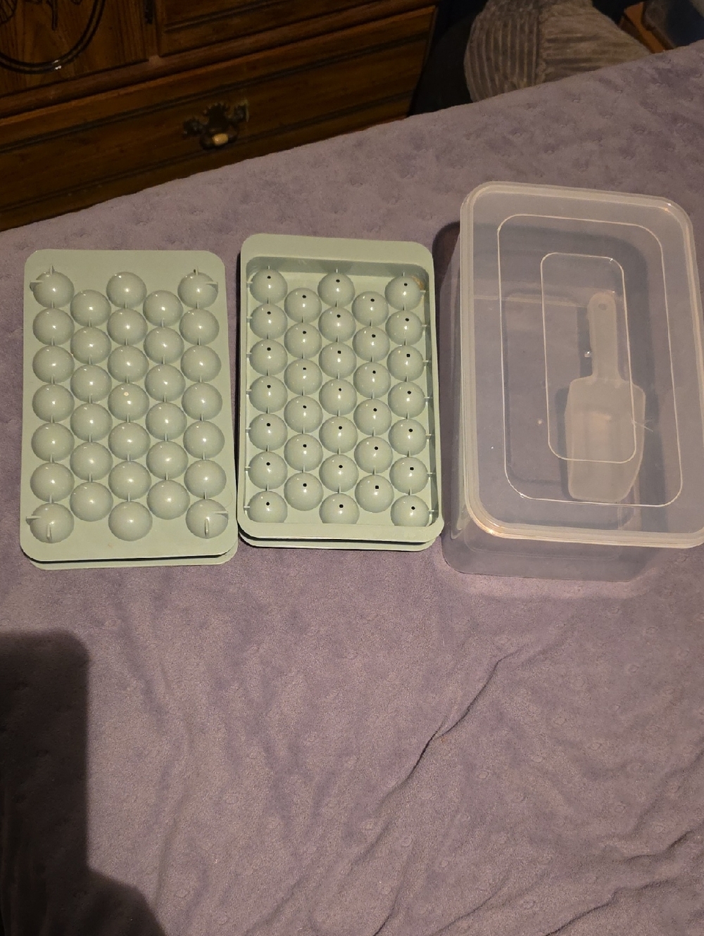 Silicone Spherical Mold Set with Storage Tub
